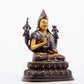 Brilliant Gilt-Bronze Silver-Inlaid Figure Of Tsongkapa With Inscriptions