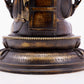 Brilliant Gilt-Bronze Silver-Inlaid Figure Of Tsongkapa With Inscriptions