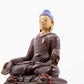 Brilliant Gilt-Bronze Figure Of Buddha Shakyamuni With Inscriptions