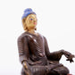 Brilliant Gilt-Bronze Figure Of Buddha Shakyamuni With Inscriptions