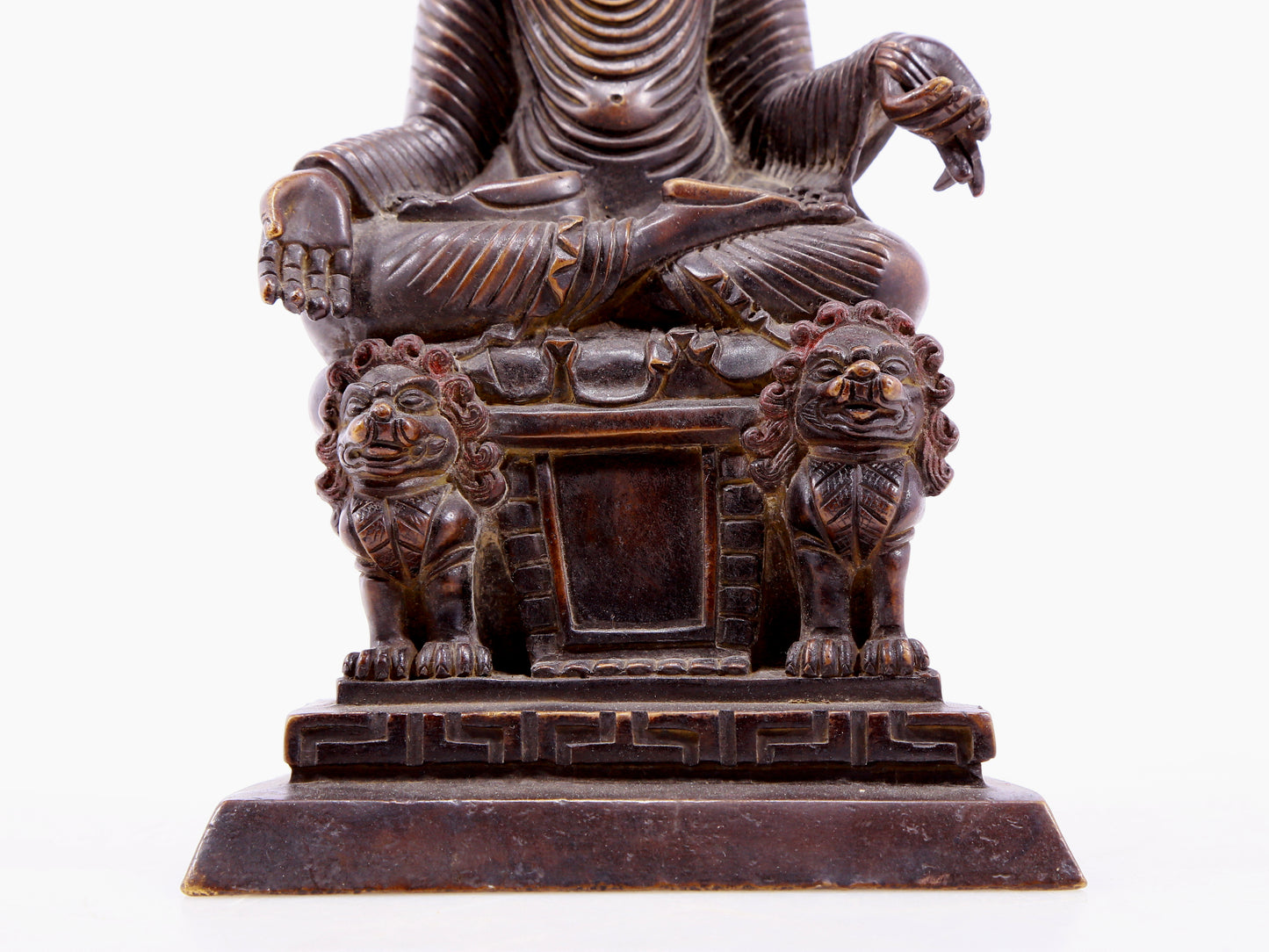 Brilliant Gilt-Bronze Figure Of Buddha Shakyamuni With Inscriptions