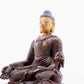 Brilliant Gilt-Bronze Figure Of Buddha Shakyamuni With Inscriptions