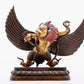 Brilliant Gilt-Bronze Figure Of Mythical Bird Deity