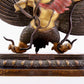 Brilliant Gilt-Bronze Figure Of Mythical Bird Deity