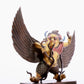 Brilliant Gilt-Bronze Figure Of Mythical Bird Deity