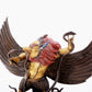 Brilliant Gilt-Bronze Figure Of Mythical Bird Deity