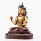 Brilliant Gilt-Bronze Figure Of Bodhisattva