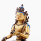 Brilliant Gilt-Bronze Figure Of Bodhisattva