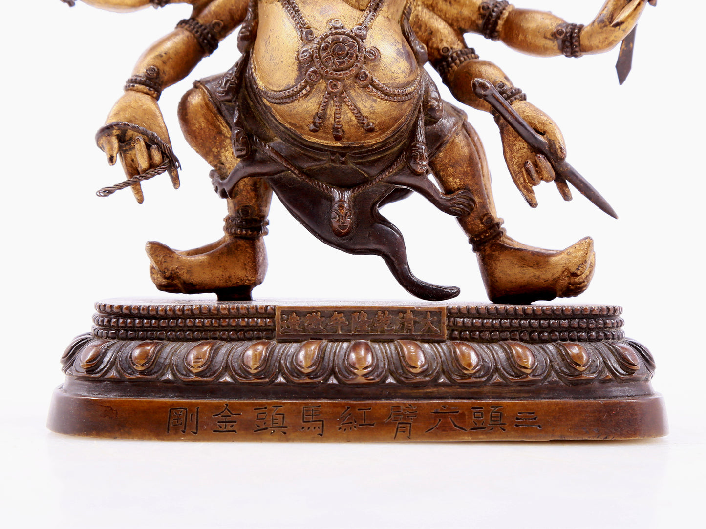 Brilliant Gilt-Bronze Figure Of Vajrapani