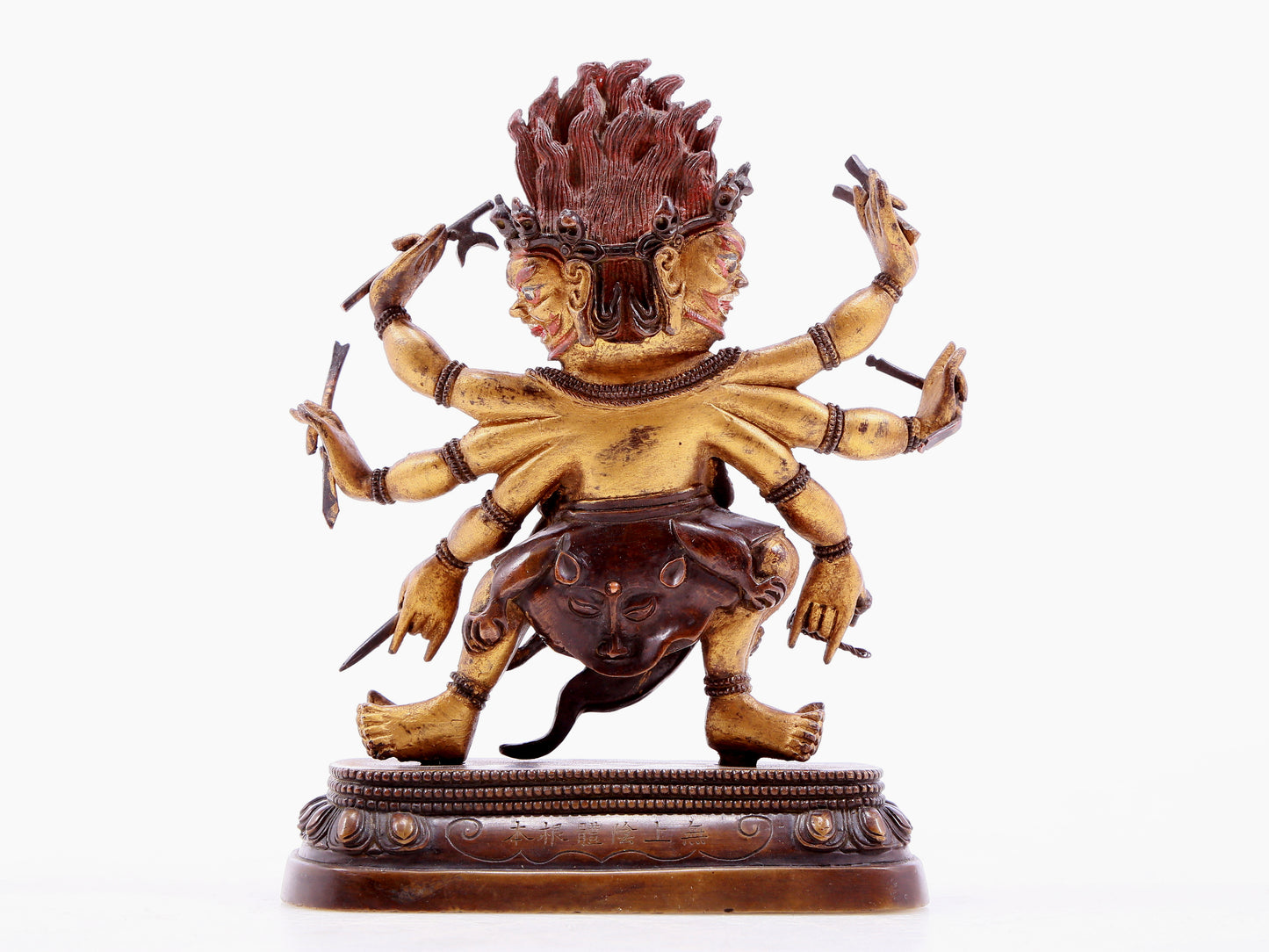 Brilliant Gilt-Bronze Figure Of Vajrapani