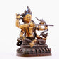 A gilt bronze statue of Vajra Bodhisattva