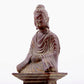 A bronze statue of Gautama Buddha