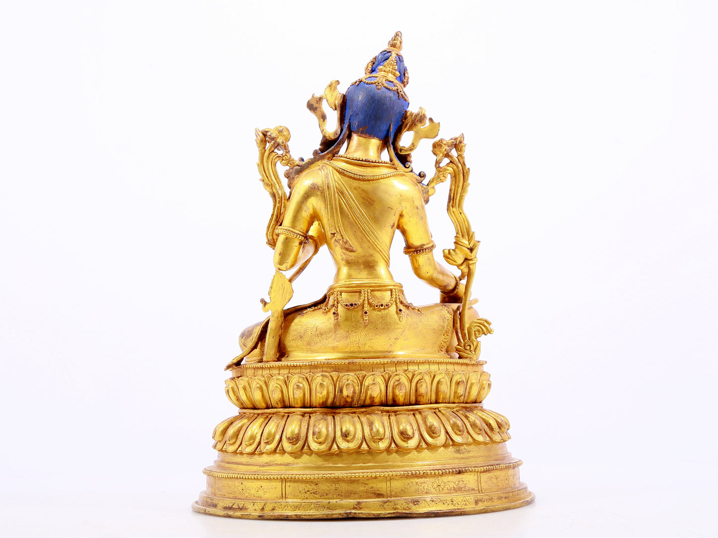 Magnificent Gilt-Bronze Figure Of Green Tara