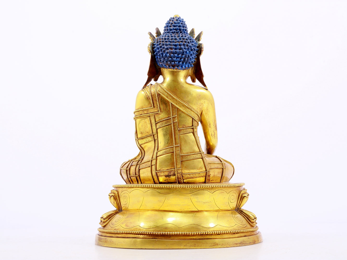 Wonderful Gilt-Bronze Figure Of Bodhisattva