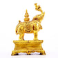 Magnificent Pair Of Gilt-Bronze Elephants