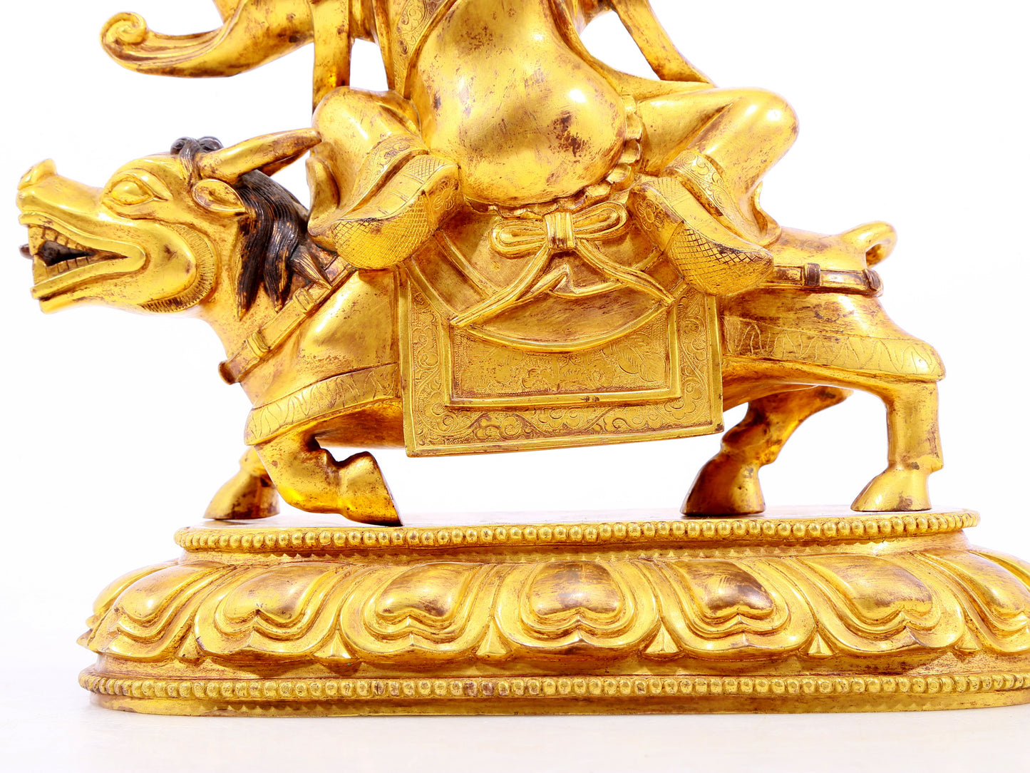 Magnificent Gilt-Bronze Figure Of Vajrapani