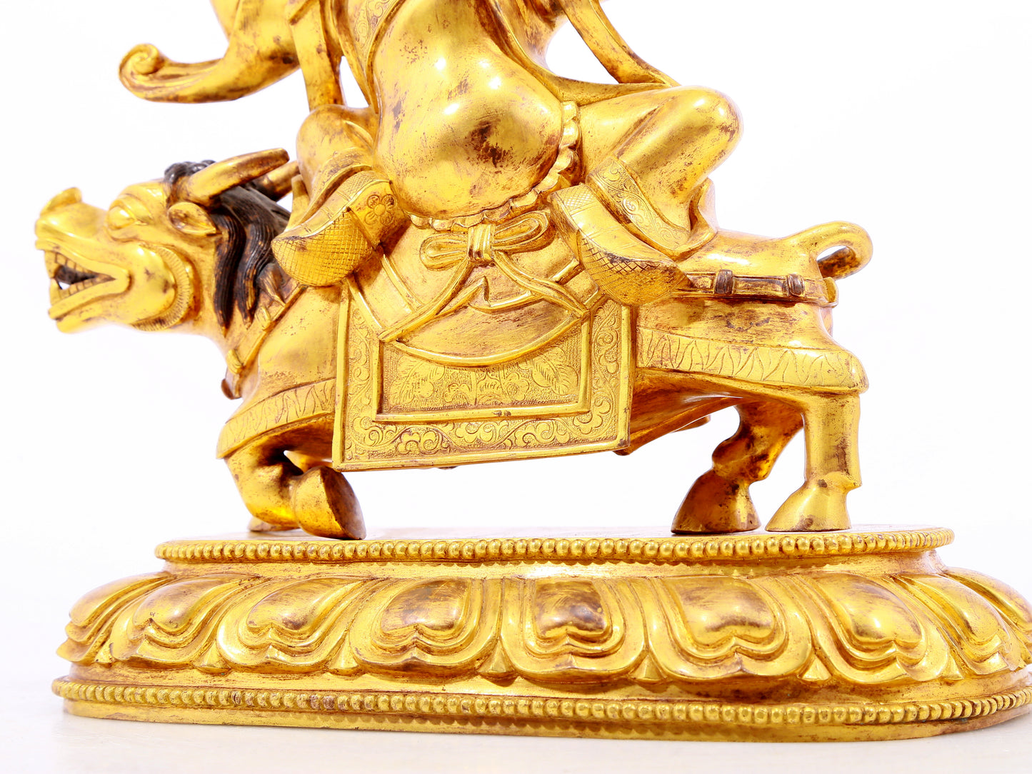 Magnificent Gilt-Bronze Figure Of Vajrapani