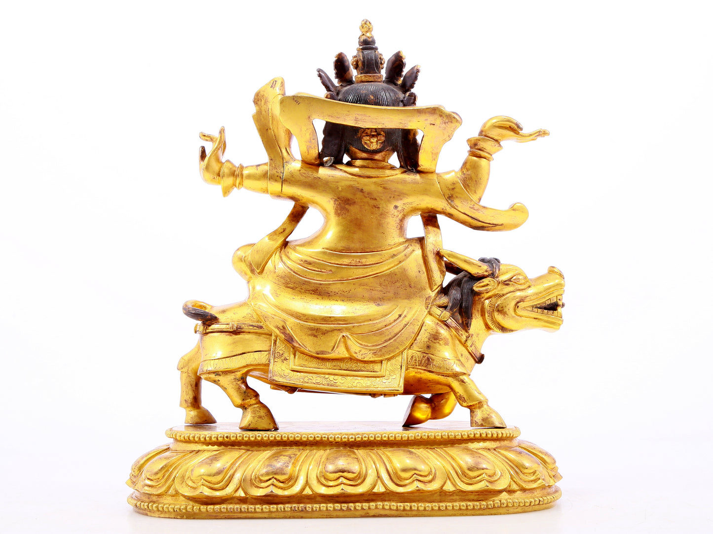 Magnificent Gilt-Bronze Figure Of Vajrapani