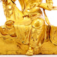 A Magnificent Gilt-Bronze Figure Of Guanyin