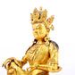 A Magnificent Gilt-Bronze Figure Of Guanyin