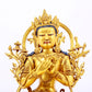 Magnificent Gilt-Bronze Figure Of Manjusri