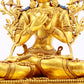 Magnificent Gilt-Bronze Figure Of Manjusri