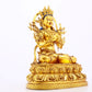 Magnificent Gilt-Bronze Figure Of Manjusri