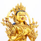 Magnificent Gilt-Bronze Figure Of Manjusri