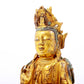 A Magnificent Gilt-Bronze Figure Of Guanyin