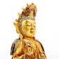 A Magnificent Gilt-Bronze Figure Of Guanyin