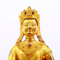 Magnificent Gilt-Bronze Figure Of Bodhisattva