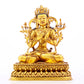 Magnificent Gilt-Bronze Figure Of Manjusri