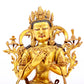 Magnificent Gilt-Bronze Figure Of Manjusri