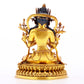 Magnificent Gilt-Bronze Figure Of Manjusri