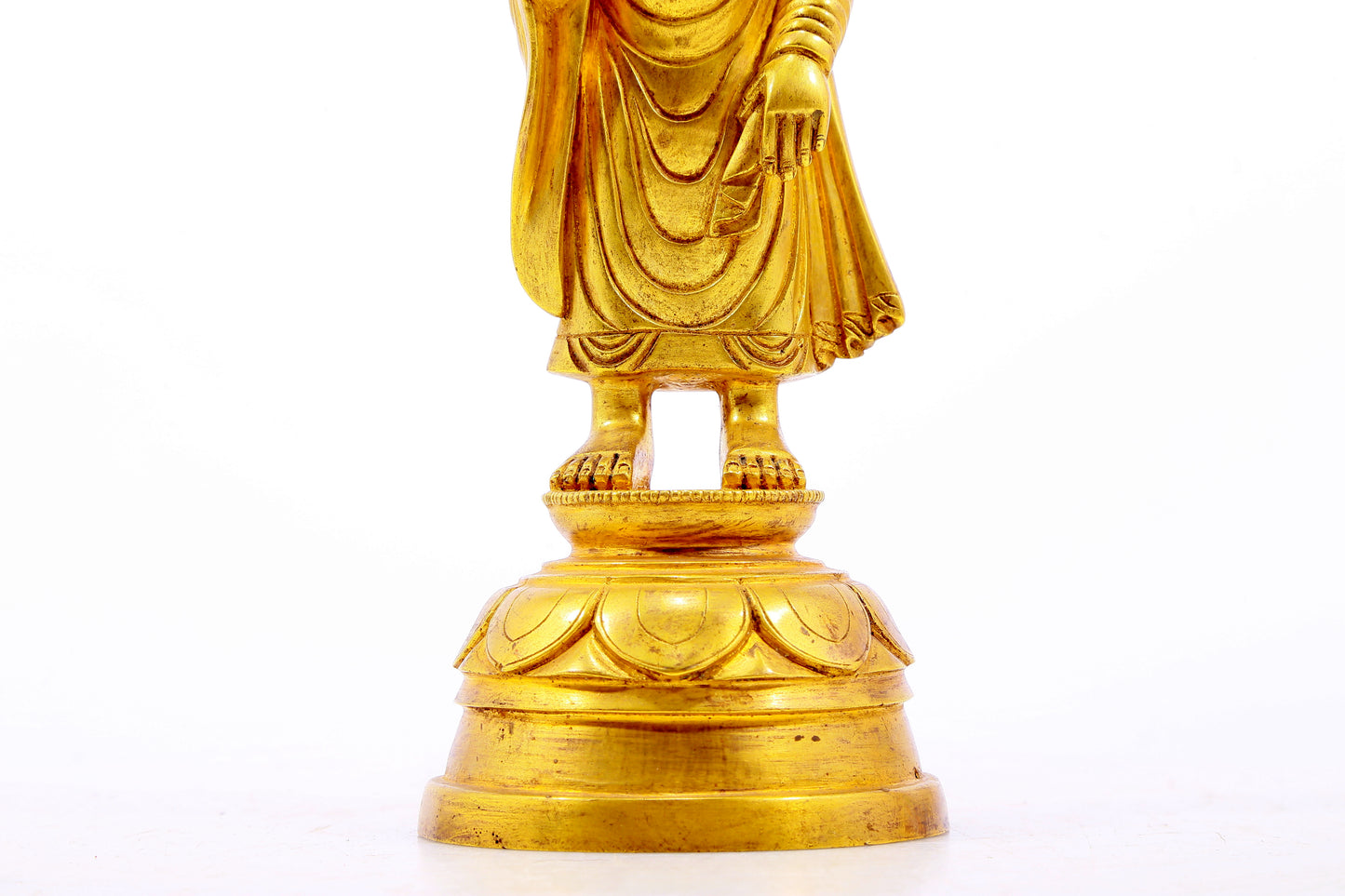 Wonderful Gilt-Bronze Figure Of Tathagata