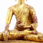 A Magnificent Gilt-Bronze Figure Of Buddha Shakyamuni