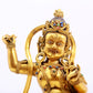 Magnificent Gilt-Bronze Gem-Inlaid Figure Of Vajrapani