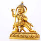 Magnificent Gilt-Bronze Gem-Inlaid Figure Of Vajrapani