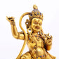 Magnificent Gilt-Bronze Gem-Inlaid Figure Of Vajrapani