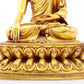 A Magnificent Gilt-Bronze Figure Of Buddha Shakyamuni