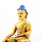 A Magnificent Gilt-Bronze Figure Of Buddha Shakyamuni