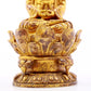 Wonderful Gilt-Bronze Figure Of Buddha Shakyamuni With Inscriptions