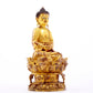 Wonderful Gilt-Bronze Figure Of Buddha Shakyamuni With Inscriptions