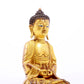 Wonderful Gilt-Bronze Figure Of Buddha Shakyamuni With Inscriptions