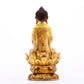 Wonderful Gilt-Bronze Figure Of Buddha Shakyamuni With Inscriptions