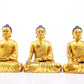 Three Magnificent Gilt-Bronze Figures Of Buddha