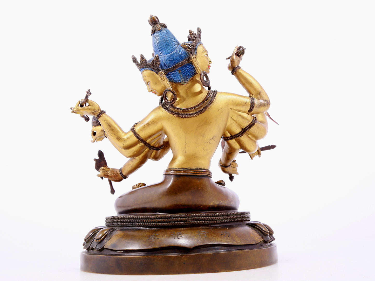 Fabulous Gilt-Bronze Figure Of Dakini