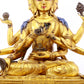 A Magnificent Gilt-Bronze Figure Of Dakini