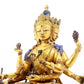 A Magnificent Gilt-Bronze Figure Of Dakini