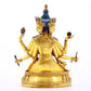 A Magnificent Gilt-Bronze Figure Of Dakini